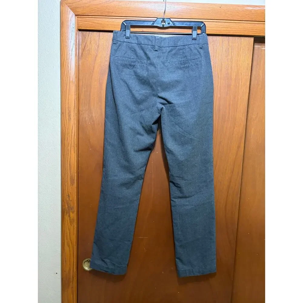 Banana Republic Aiden Fit Chino Pants Men's 32x34 Gray Straight Casual Cotton